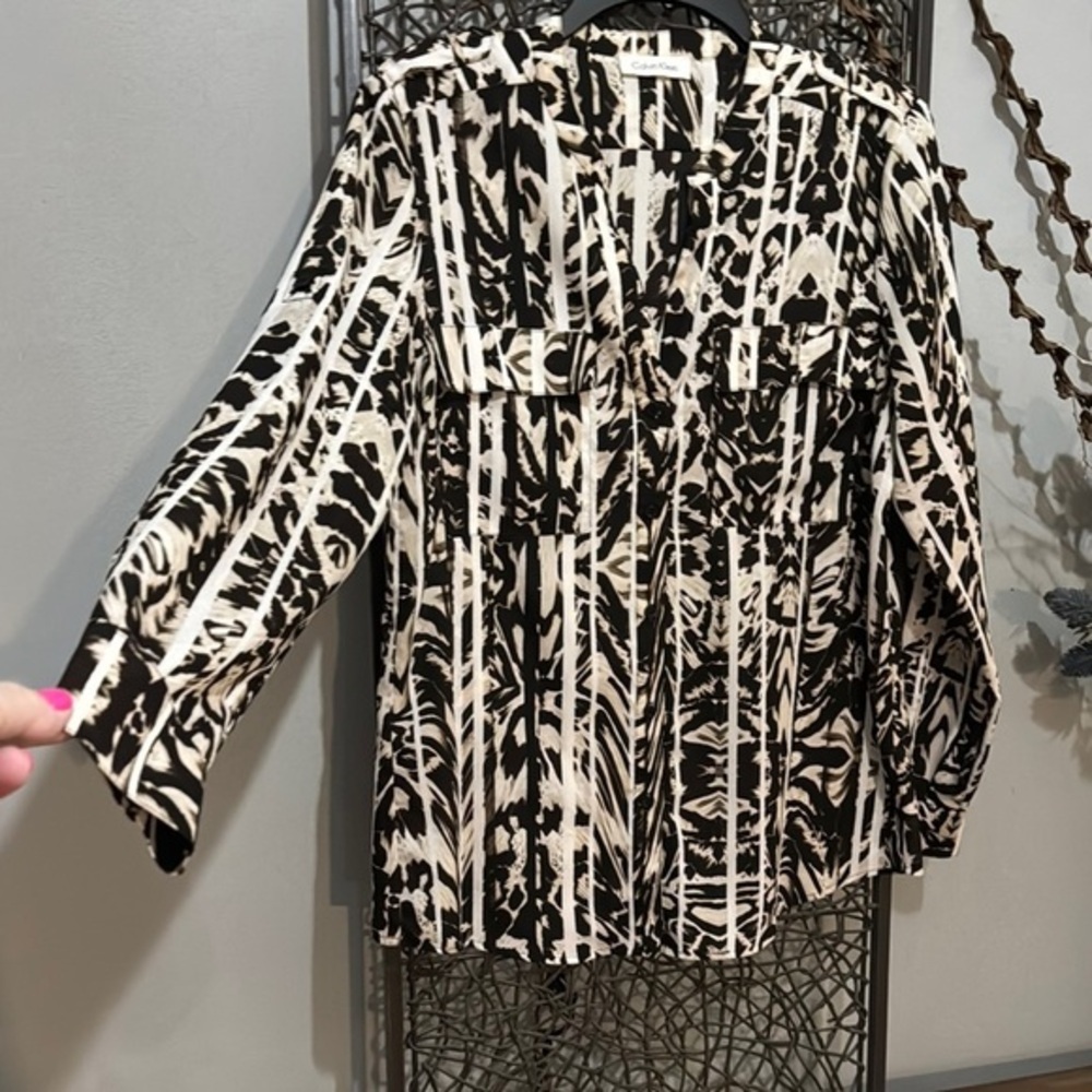 Calvin Kline Animal Print Top